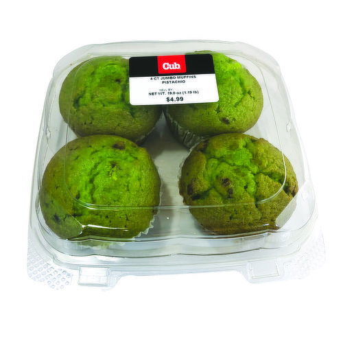 Cub Pistachio Muffins Jumbo