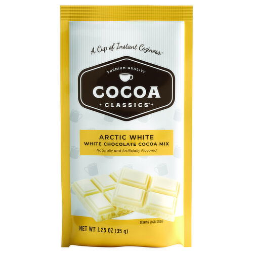 Cocoa Classics Cocoa Mix, Arctic White Chocolate
