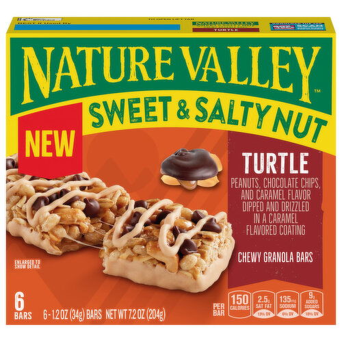 Nature Valley Chewy Sweet & Salty Nut Turtle Granola Bars