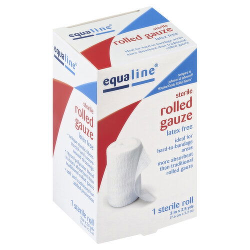 Equaline Rolled Gauze, Sterile