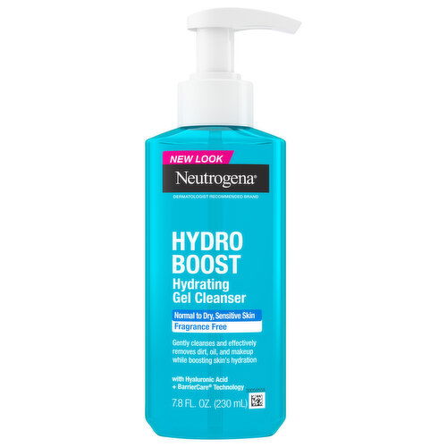 Neutrogena Hydro Boost Hydrating Gel Cleanser, Fragrance Free