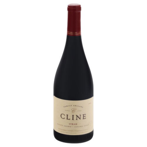 Cline Syrah, Sonoma Coast