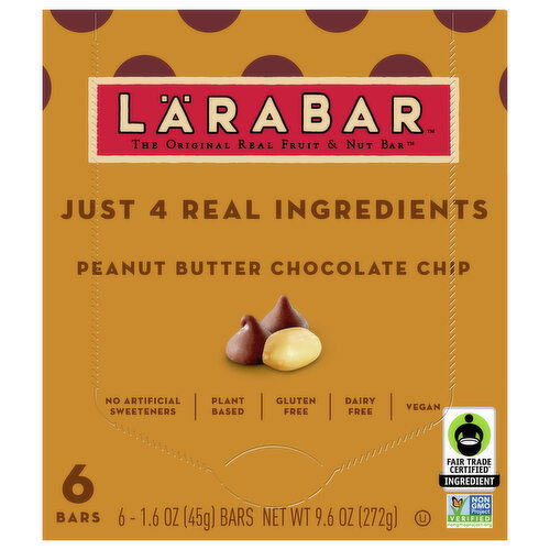 Larabar Peanut Butter Chocolate Chip Fruit & Nut Bar