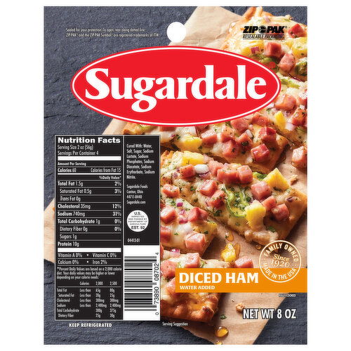 Sugardale Water Added Diced Ham