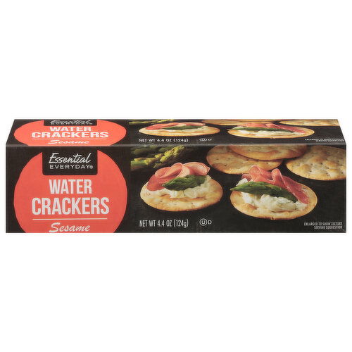 Essential Everyday Water Crackers, Sesame