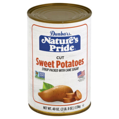 Dunbar's Nature's Pride Sweet Potatoes, Cut