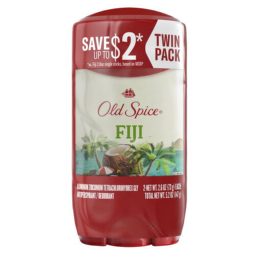 Old Spice Mind + Body Antiperspirant & Deodorant for men, Fiji