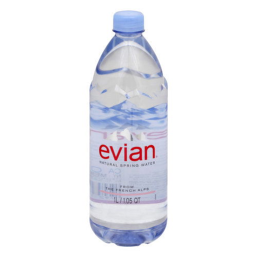 evian Water, Natural Spring