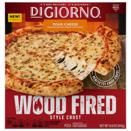 DiGiorno Wood Fired Style Crust Four Cheese Pizza