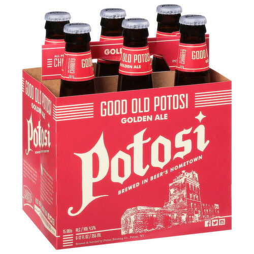 Potosi Beer, Golden Ale, Good Old Potosi
