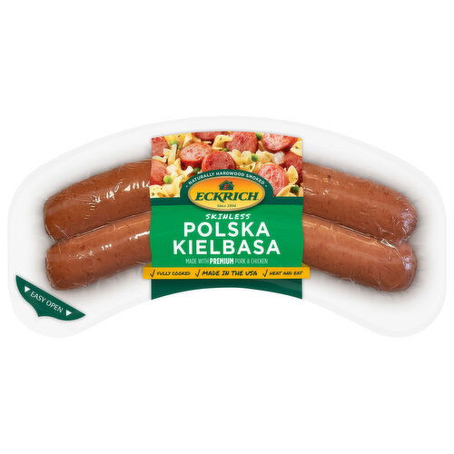 Eckrich Polska Kielbasa Skinless Smoked Sausage Rope