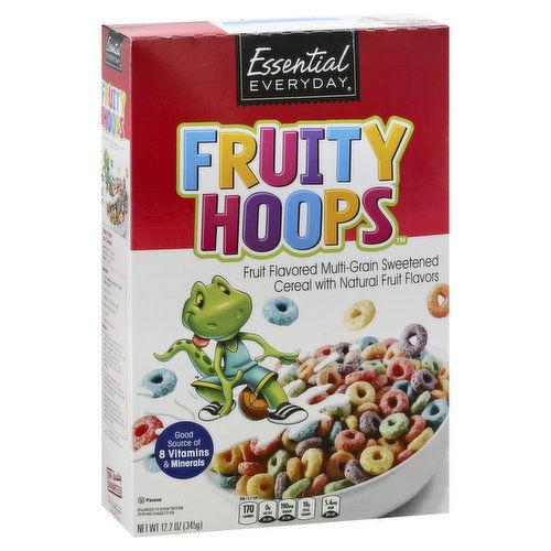 Essential Everyday Cereal, Fruity Hoops