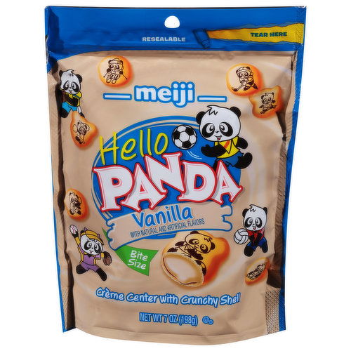 Hello Panda Cookies, Vanilla, Bite Size