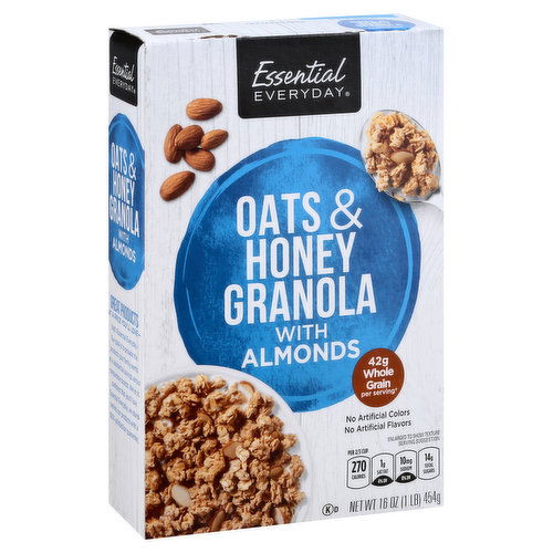 Essential Everyday Oats & Honey Granola, with Almonds