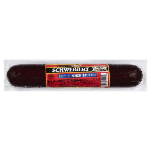 Schweigert Hickory House Summer Sausage, Beef