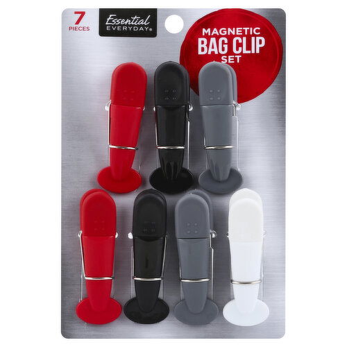 Essential Everyday Bag Clip Set, Magnetic