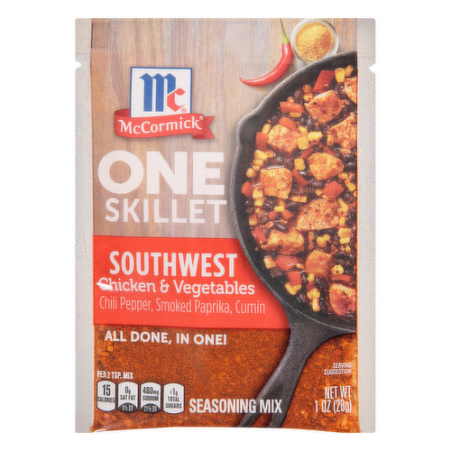 McCormick Seasoning Mix, Southwest Chicken & Vegetables