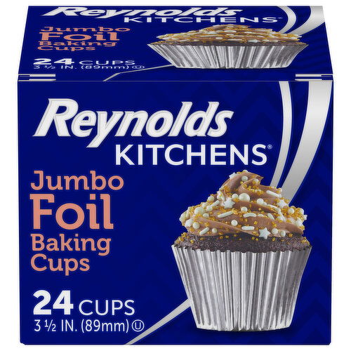 Reynolds Kitchens Foil Baking Cups, Jumbo