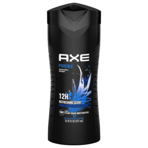 Axe Body Wash, Crushed Mint & Rosemary, Phoenix