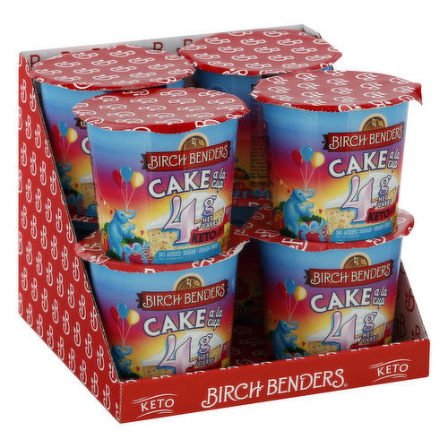 Birch Benders Cake Cup, Birthday Cake