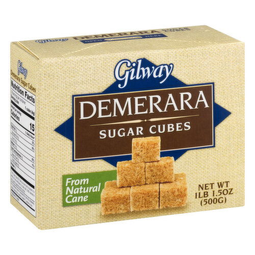 Gilway Sugar Cubes, Demerara