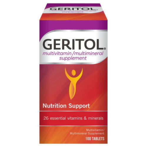 Geritol Nutrition Support, Tablets