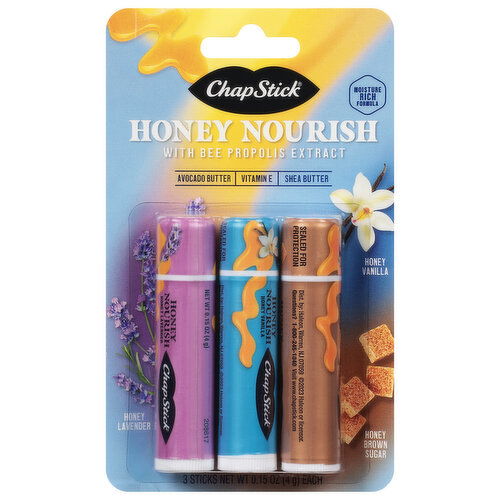 ChapStick Lip Balm, Honey Nourish