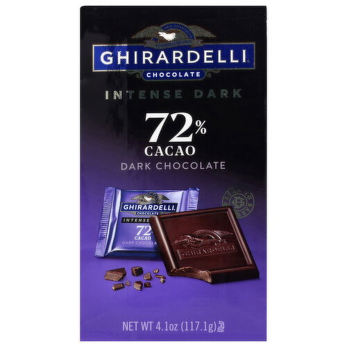 Ghirardelli Intense Dark 72% Cacao Dark Chocolate