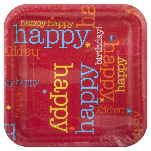 American Greetings Plates, Lots of Happy