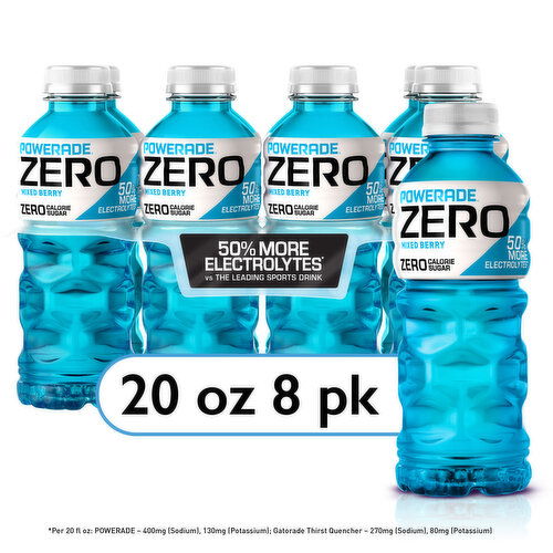 Powerade Zero Mixed Berry Electrolyte Sports Drink