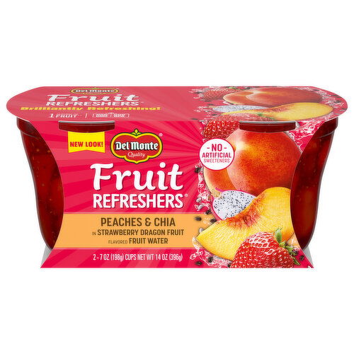 Del Monte Fruit Refreshers Peaches & Chia