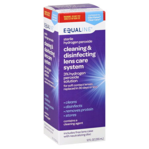 Equaline Cleaning & Disinfecting Lens Care System