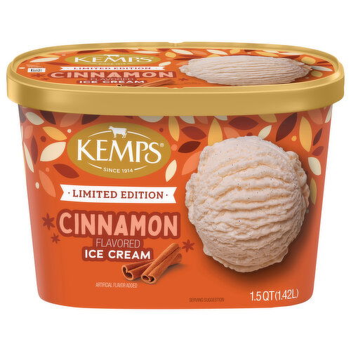 Kemps Cinnamon Ice Cream