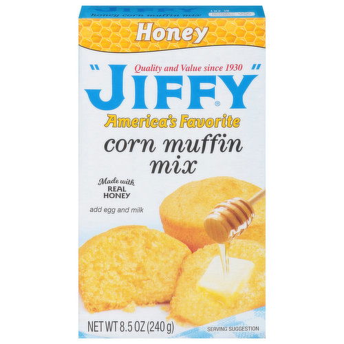 Jiffy Corn Muffin Mix, Honey