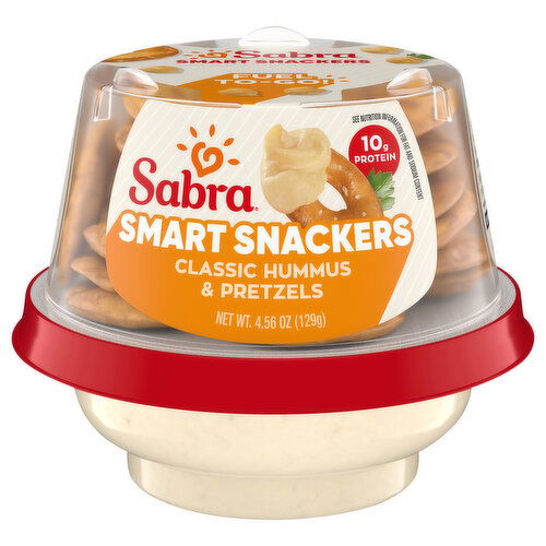 Sabra Smart Snackers Hummus & Pretzels, Classic