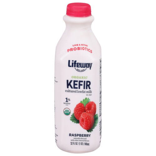 Lifeway Kefir, Organic, Raspberry