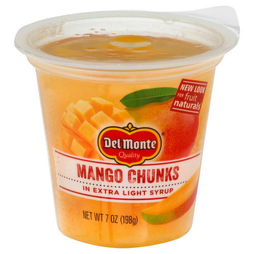 Del Monte Mango Chunks, in Extra Light Syrup