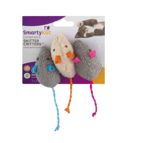 Smarty Kat Catnip Mouse Toy