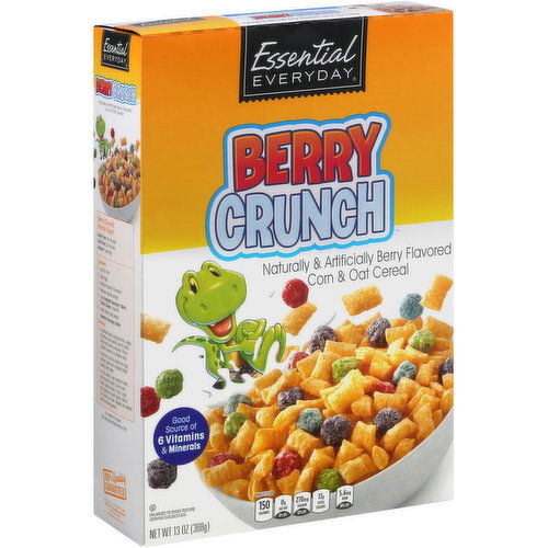 Essential Everyday Cereal, Corn & Oat, Berry Crunch