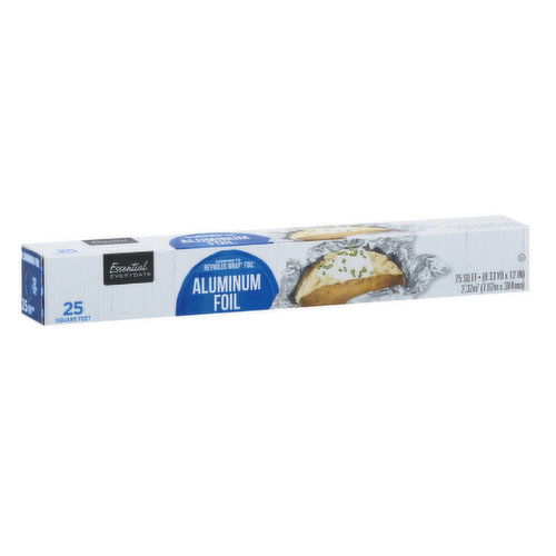 Essential Everyday Aluminum Foil 25sq ft