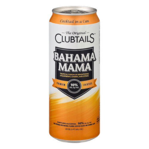 Clubtails Cocktail, Premium, Bahama Mama
