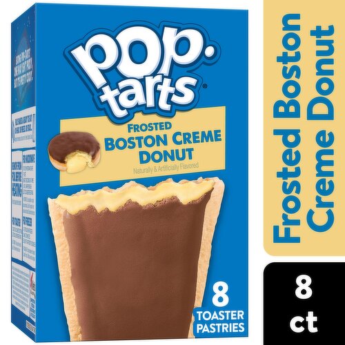 Pop-Tarts Toaster Pastries, Frosted Boston Crème Donut