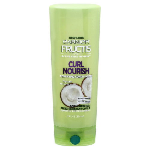 Fructis Conditioner, Fortifying, Curl Nourish