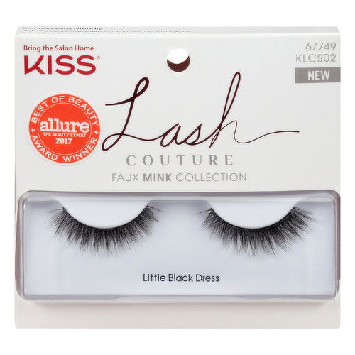 Kiss Lash Couture Faux Mink Collection Lash Couture, Little Black Dress