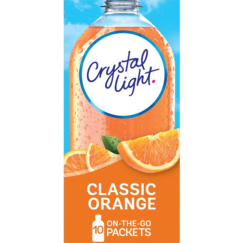 Crystal Light Classic Orange Naturally Flavored Powdered Drink Mix