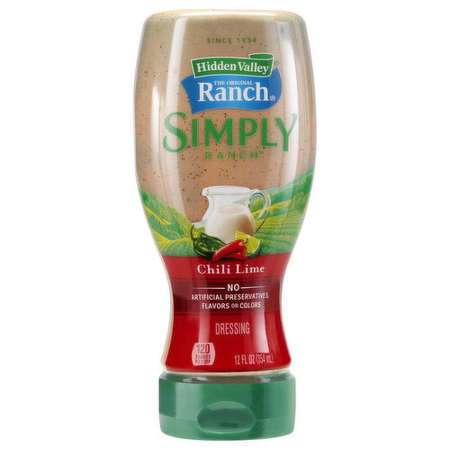 Hidden Valley Simply Ranch Dressing, Chili Lime