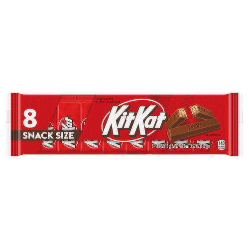 Kit Kat Crisp Wafers in Milk Chocolate Snack Size