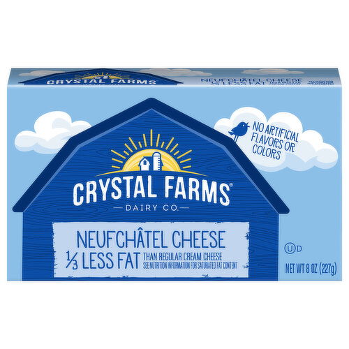 Crystal Farms  Cheese, Neufchatel