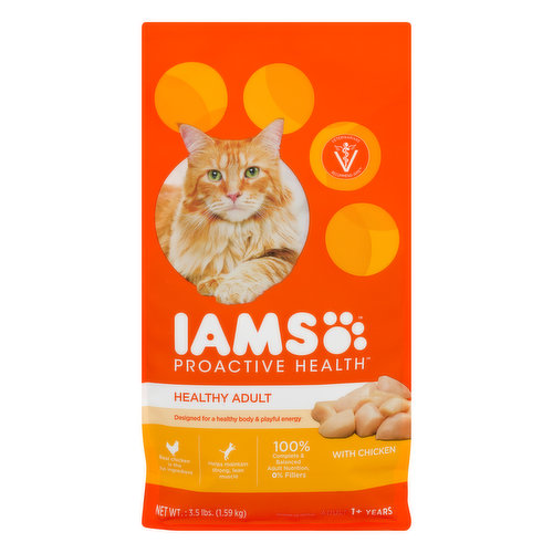 IAMS IAMS Proactive Health Healthy Adult Cat Food with Chicken