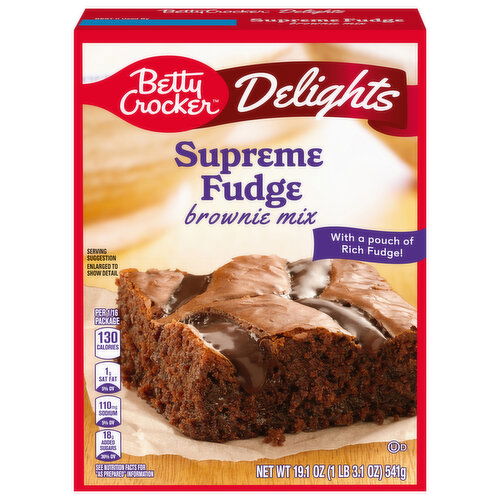 Betty Crocker Supreme Fudge Brownie Mix